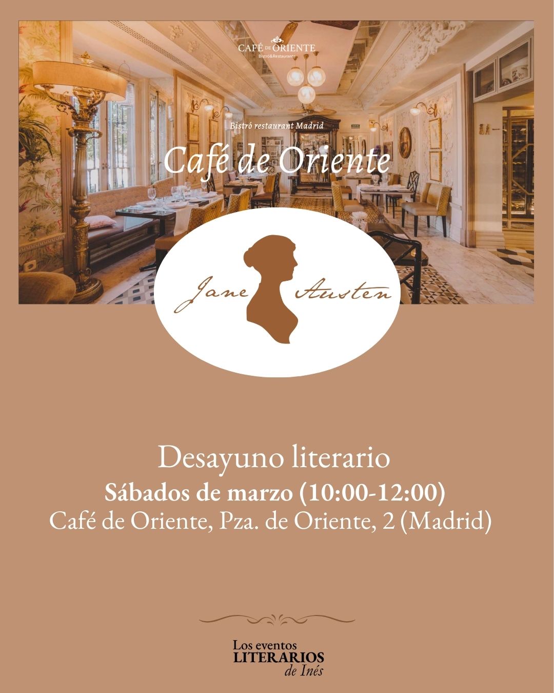 Desayuno con Jane Austen - Café de Oriente