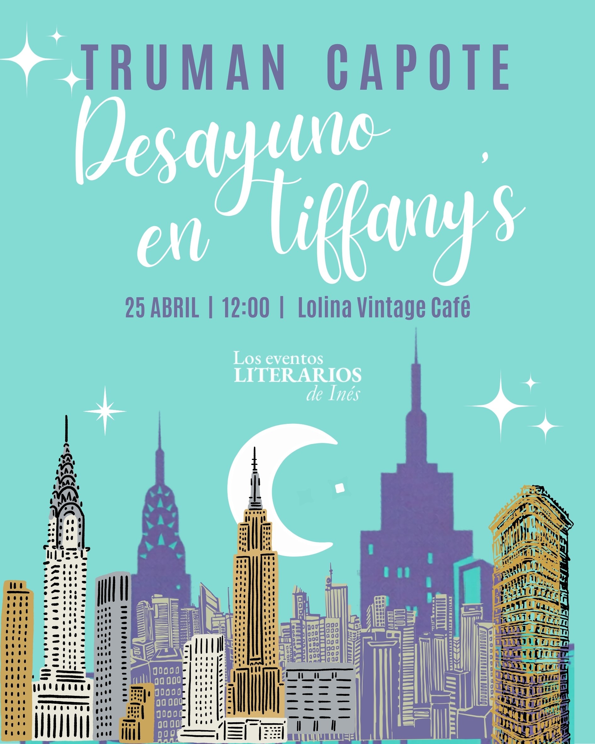 Desayuno en Tiffany´s - Brunch literario