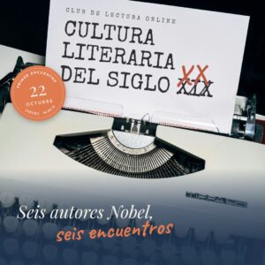 Club de lectura online Cultura literaria del siglo XX