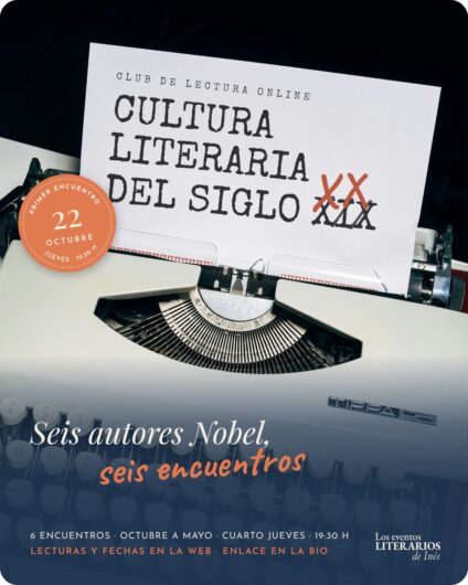 Club de lectura online · Cultura literaria del siglo XX