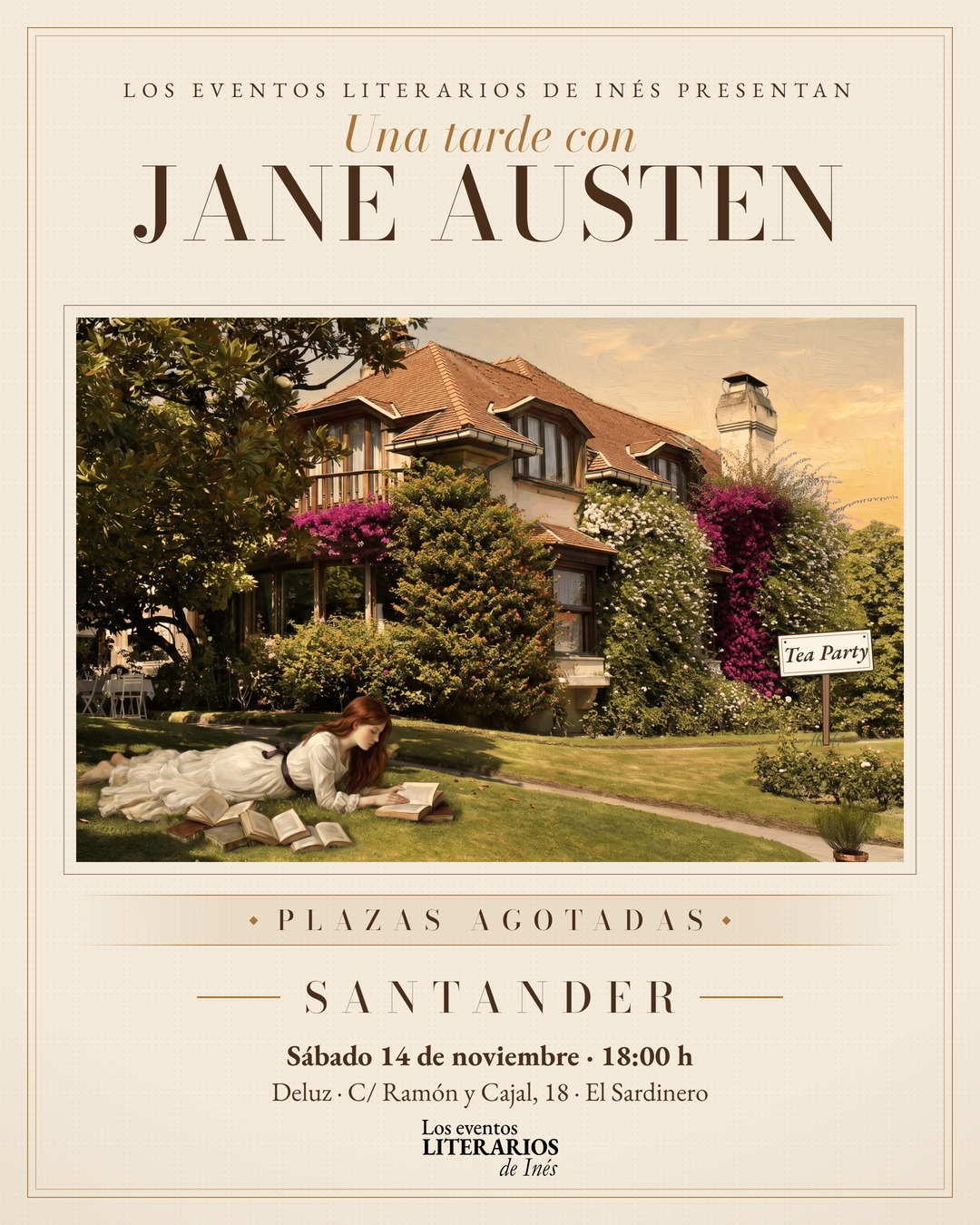 Una tarde con Jane Austen - Tea Party en Santander